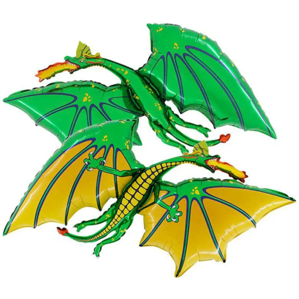 Balon Folie Figurina Dragon Verde 109 cm GRABO