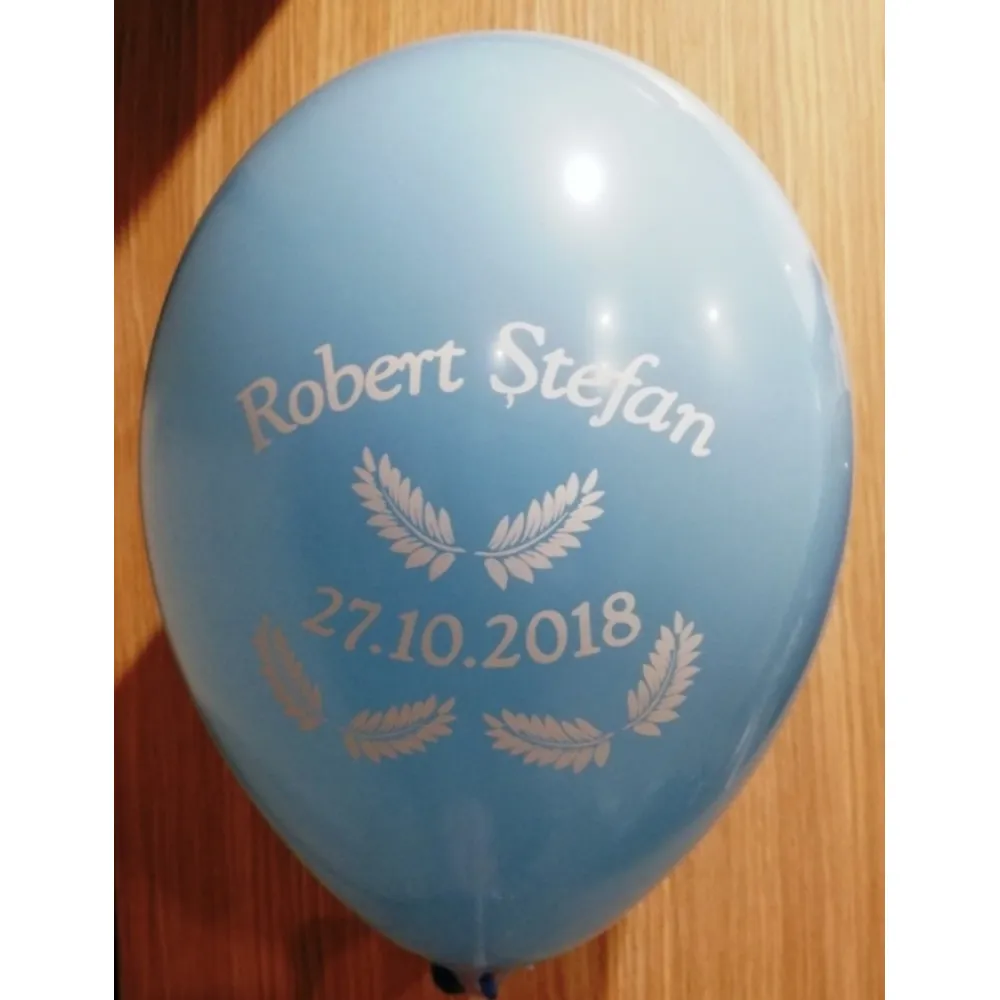 Baloane personalizate botez-BM24