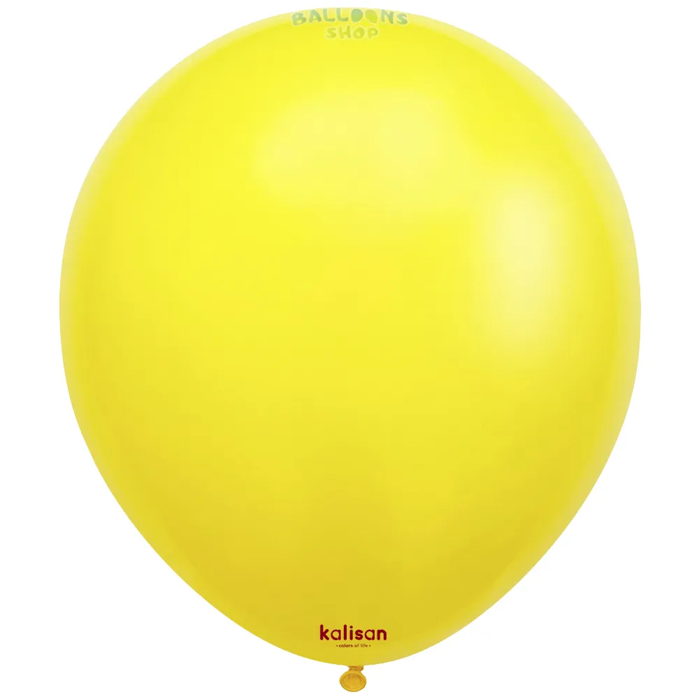 Baloane latex 30cm Galben Standard 2315