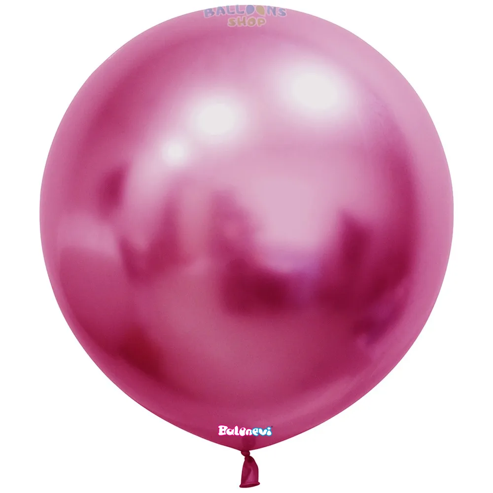 Balon Latex Jumbo 60cm Chrome Fucsia -09K