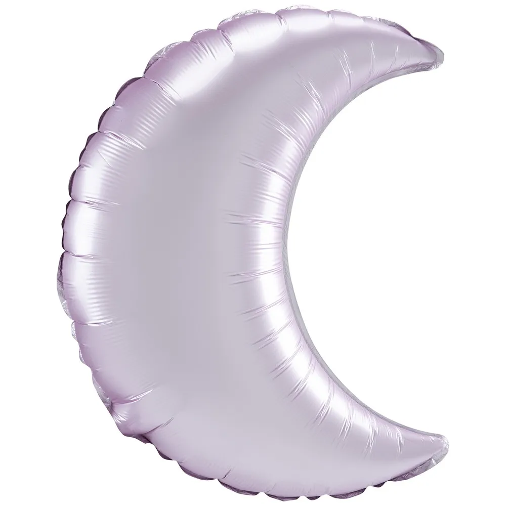 Balon Folie SEMI-LUNA Roz Satin 66cm AMS 41836