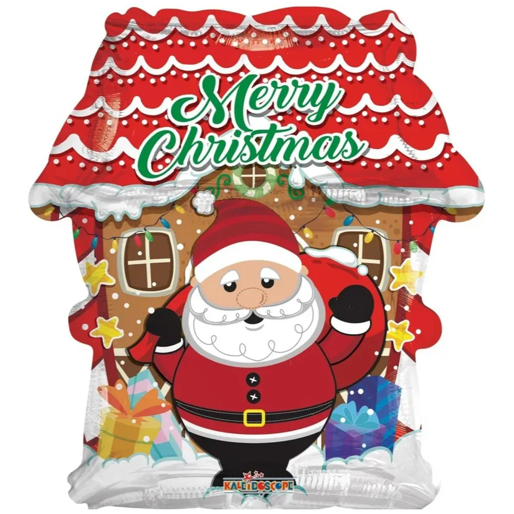 Balon folie Santa Clouse House 45cm