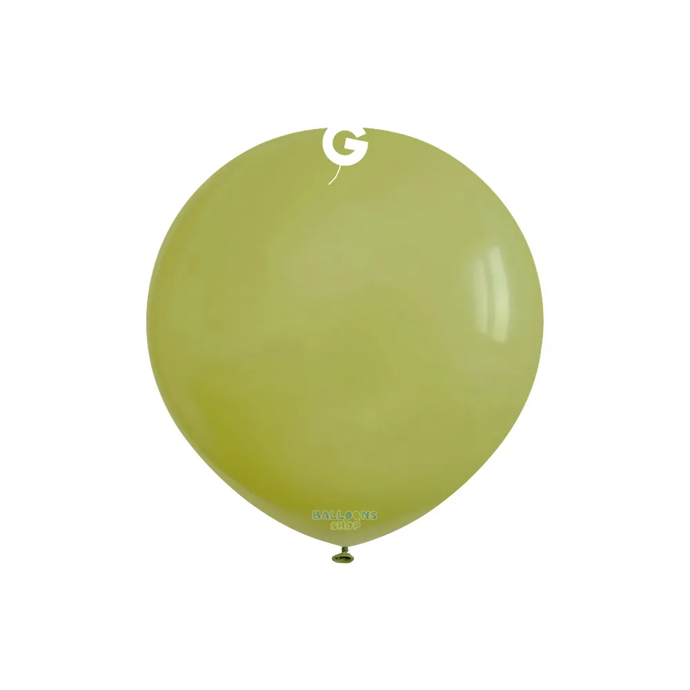 Baloane Latex 13cm Natural Green Olive A50.98