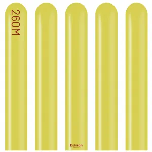 SET 50 Baloane Latex Modelaj Retro Olive Nozzle Up 260M 8009