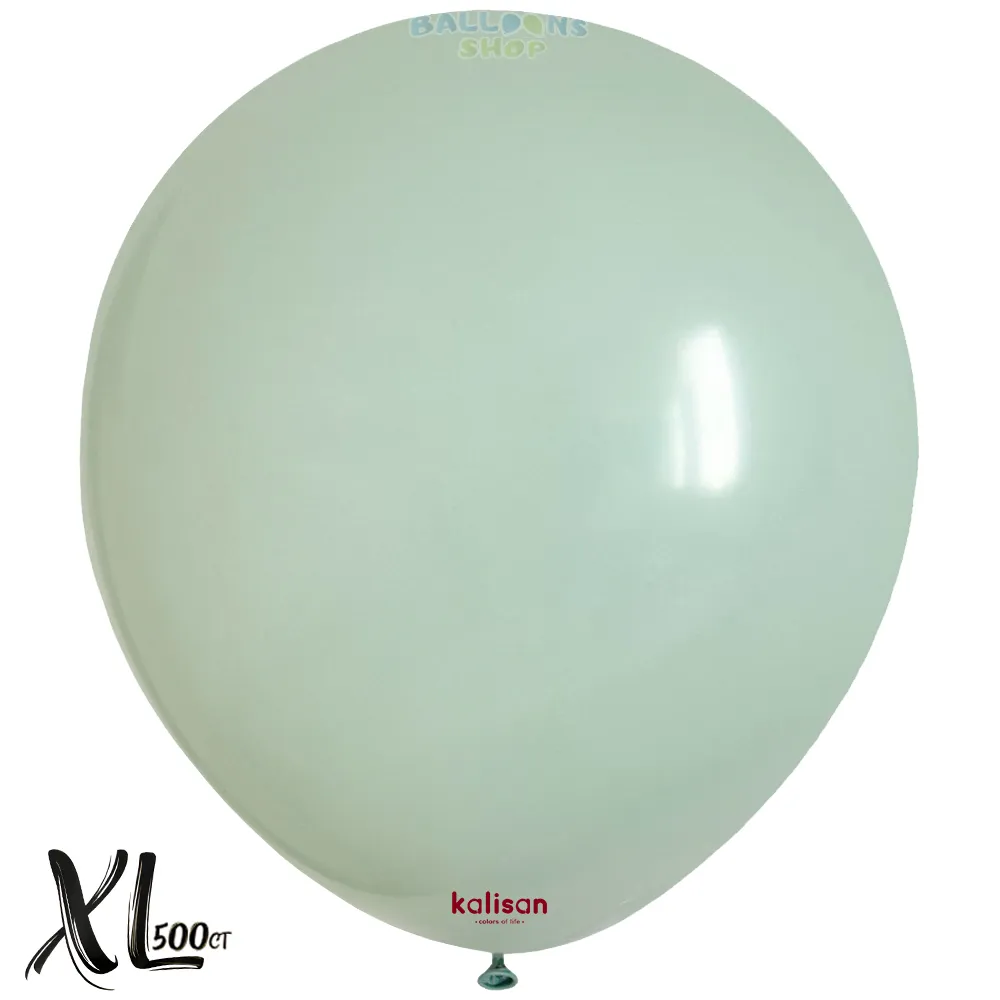 SET 500 Baloane Latex 30cm Winter Green Retro XL 8007