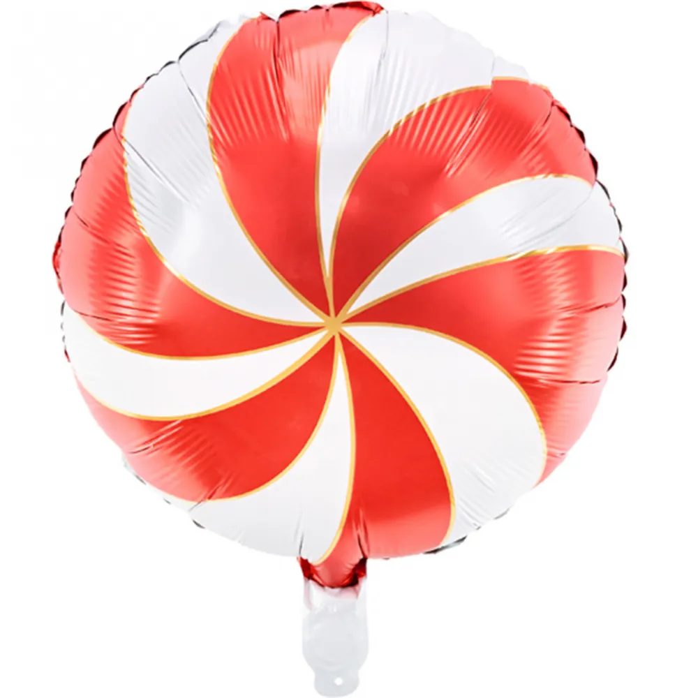 Balon Folie Acadea 35 cm Alb-Rosie