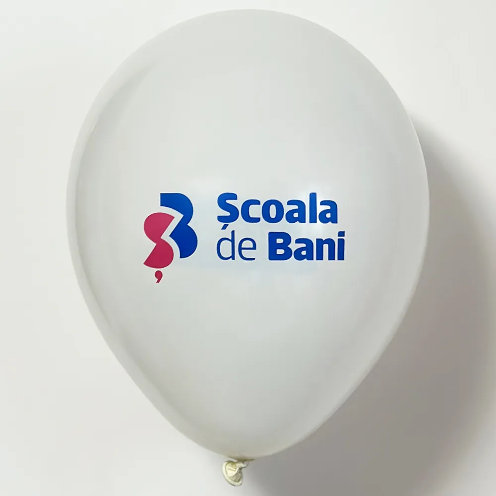 Grafica 2 culori Personalizare Baloane Latex 30-33cm
