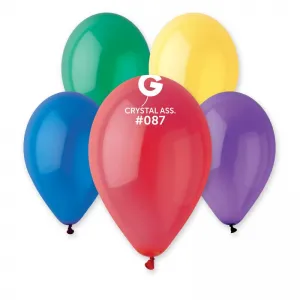 Baloane Latex 30cm Cristal Multicolor G110.87