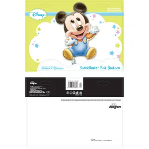 Balon Folie Figurina Baby Mickey Mouse 67x81 cm