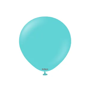 SET 50 Baloane latex 13cm Aqua Standard 2357