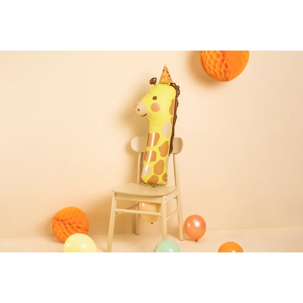 Balon Folie Cifra 1 Girafa 42x90cm