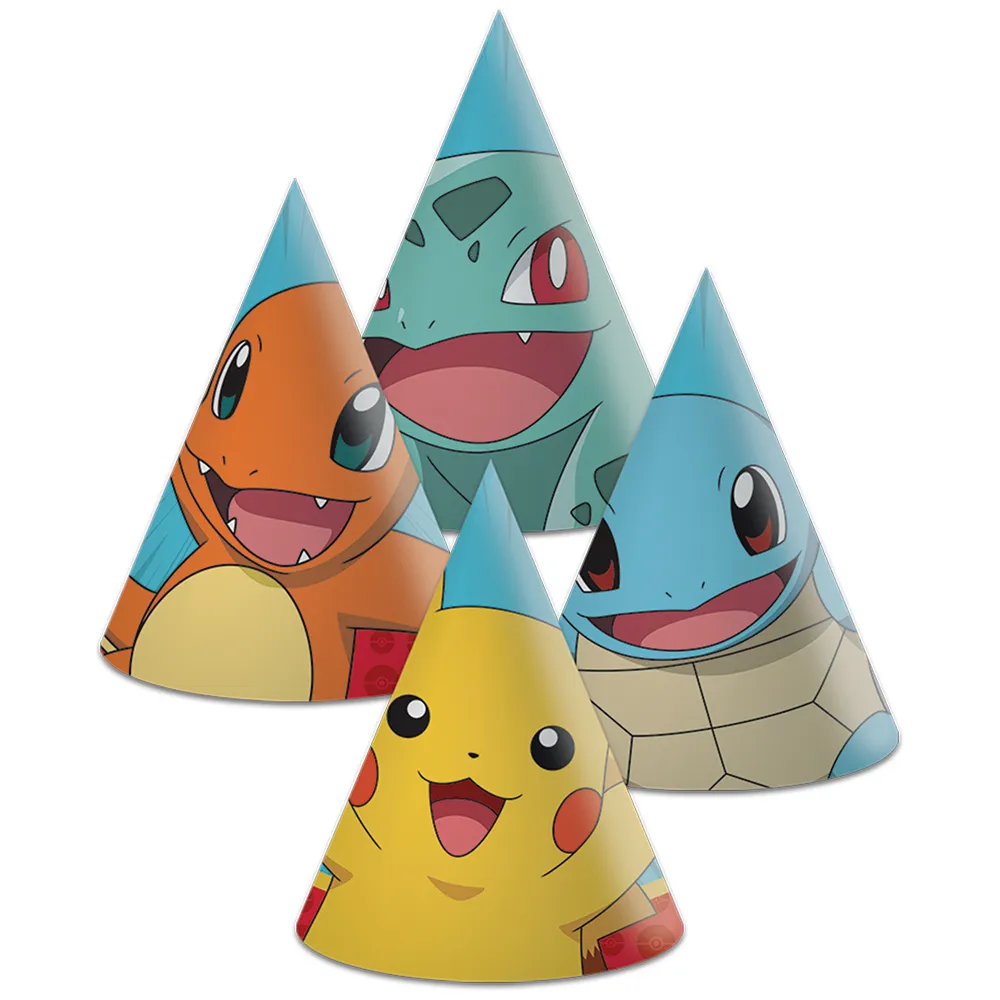 Set 6 Coifuri petrecere Pokemon