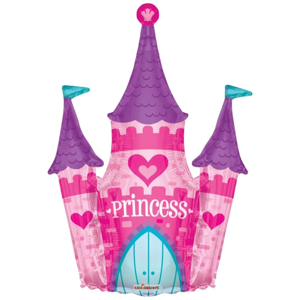 Balon folie Happy Birthday Castel Printese