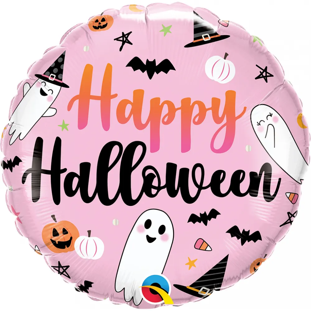 Balon Folie Happy Halloween Cute Ghosts 45cm ANAGRAM 28114