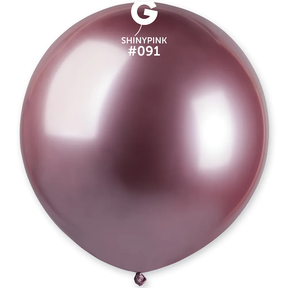 Baloane Latex 48cm Shiny Roz GB150.91