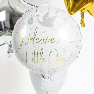 Balon Folie Welcome Little One Barza 45cm
