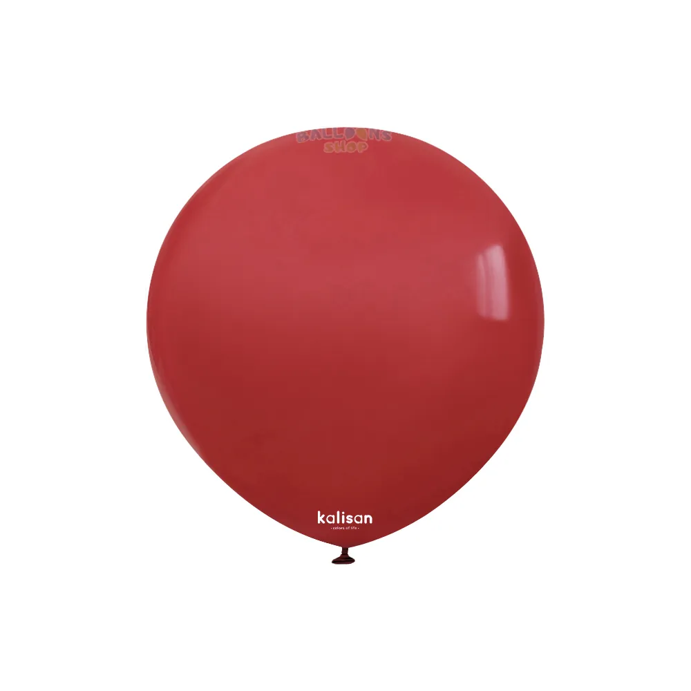Baloane latex 13cm Deep Red Standard Kalisan 2352