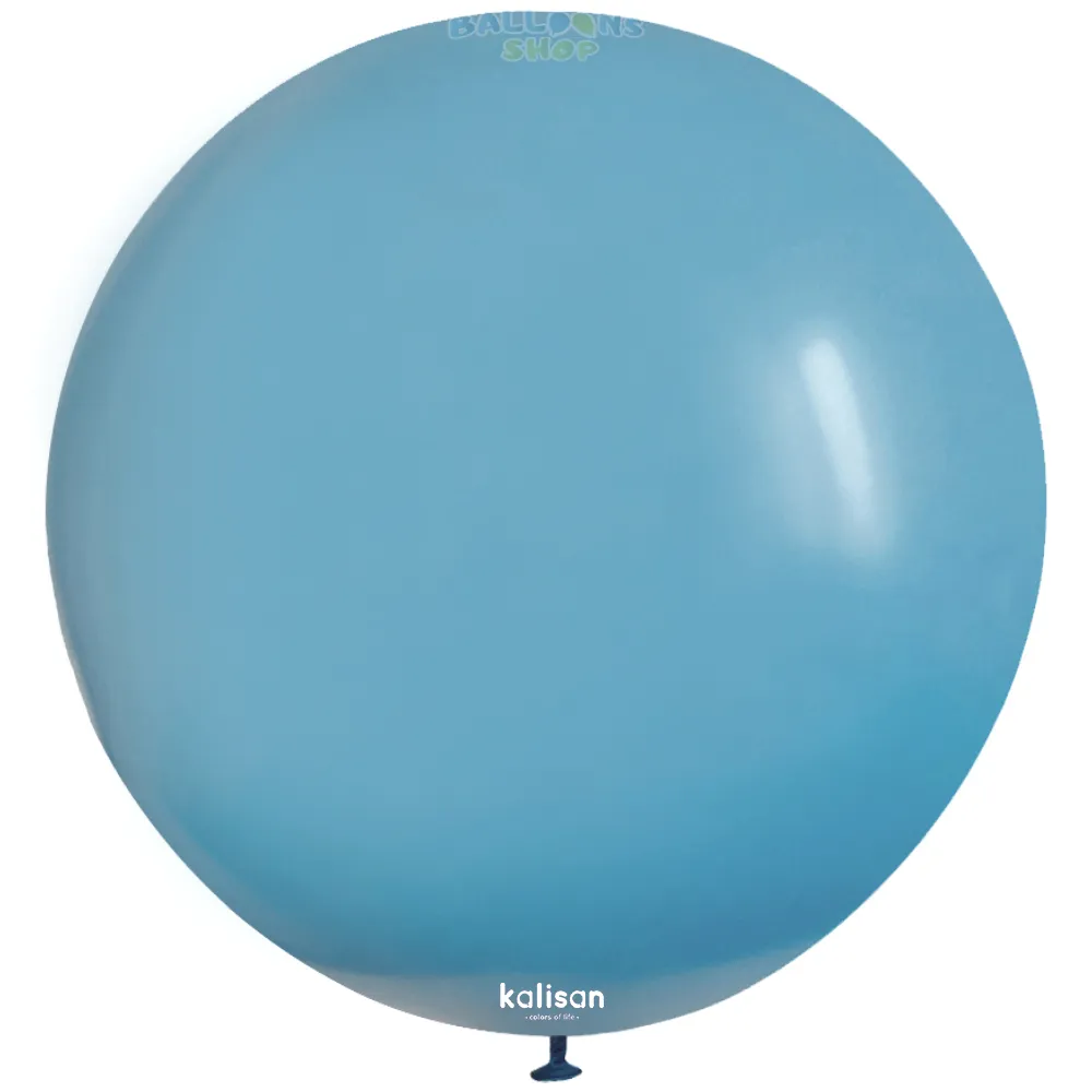 Balon Jumbo Latex 90cm Deep Blue Retro 8003