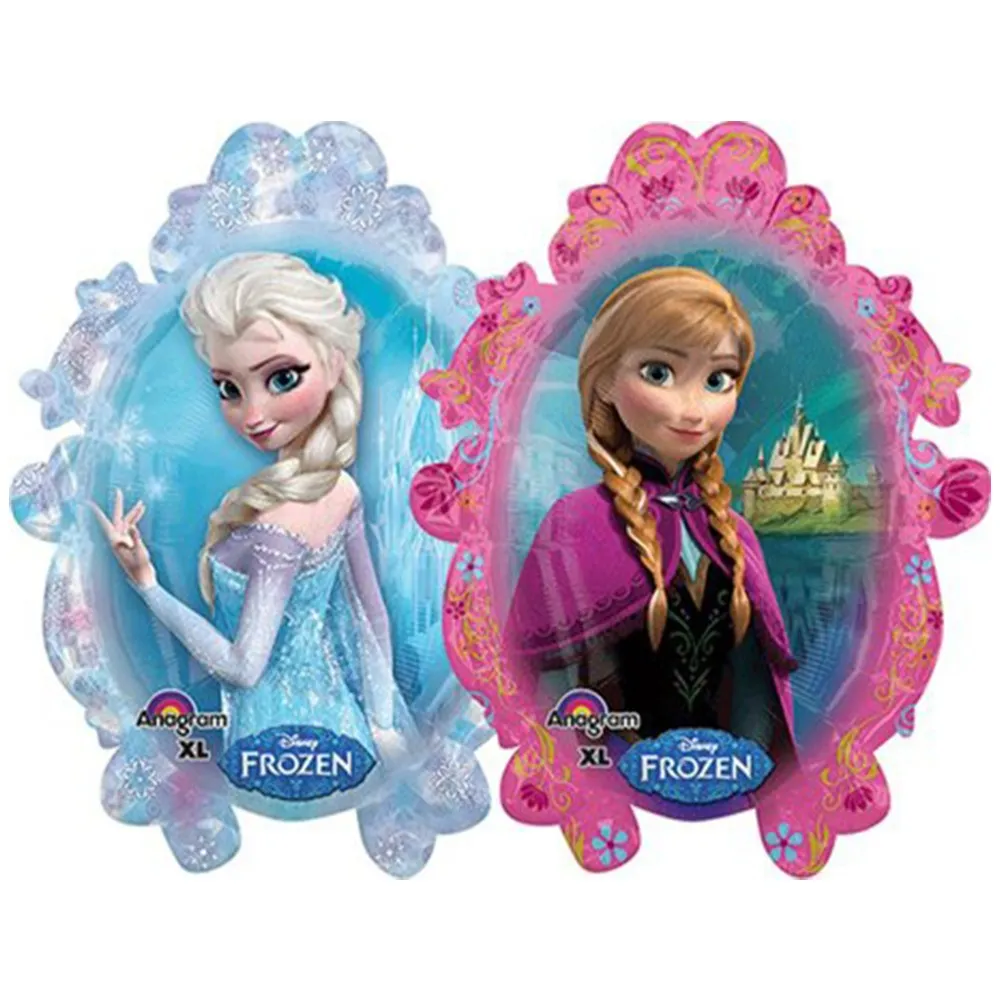Balon Folie Figurina Oglinda Frozen Elsa si Anna 51x69cm ST 32915 02