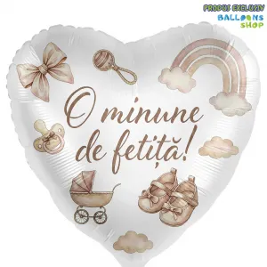 Balon Folie O minune de fetita! 43cm