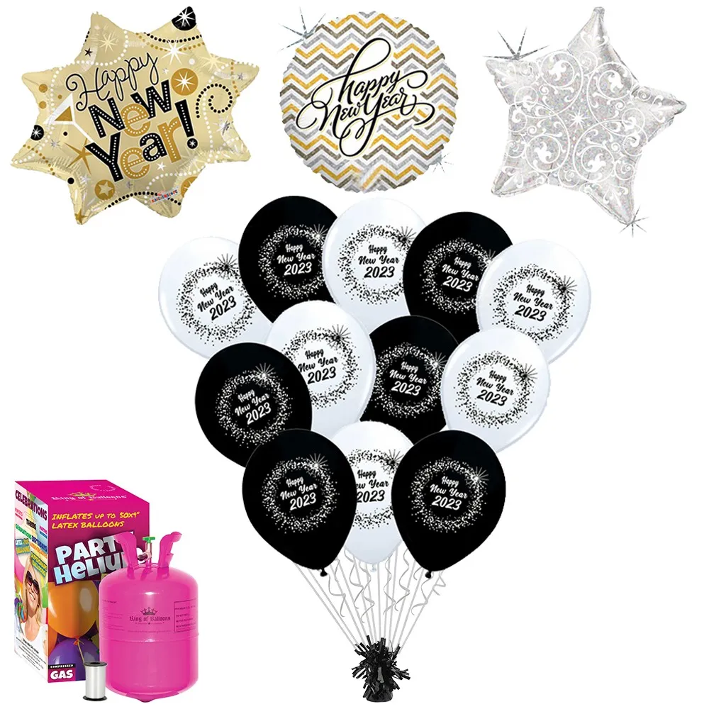 Pachet Baloane Revelion + Butelie mare