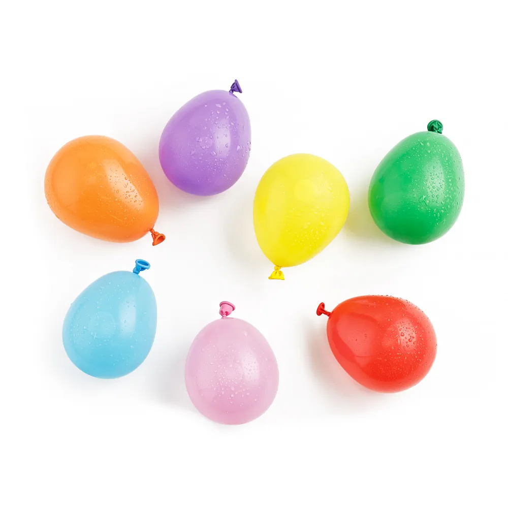 Set 100 baloane cu apa multicolore 8cm