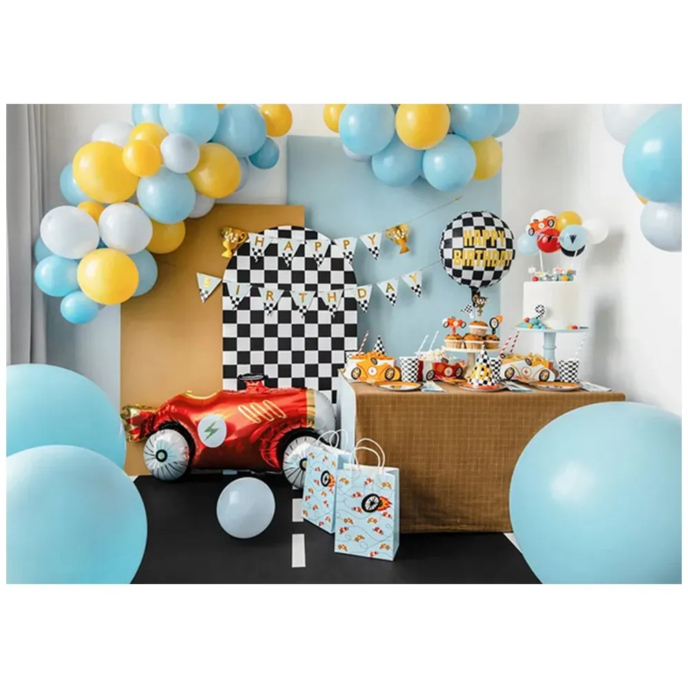 Balon Folie Happy Birthday Curse Masini 45cm