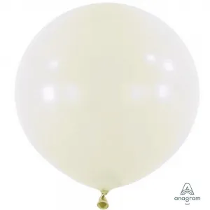 Balon Latex Jumbo 60cm Standard Frosty White ANAGRAM 4804675