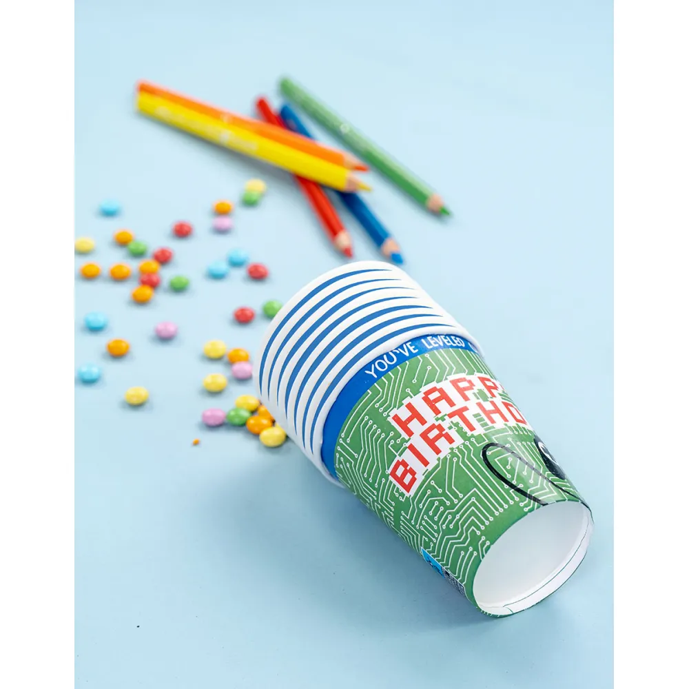 Set 8 Pahare Game On 250ml Grabo