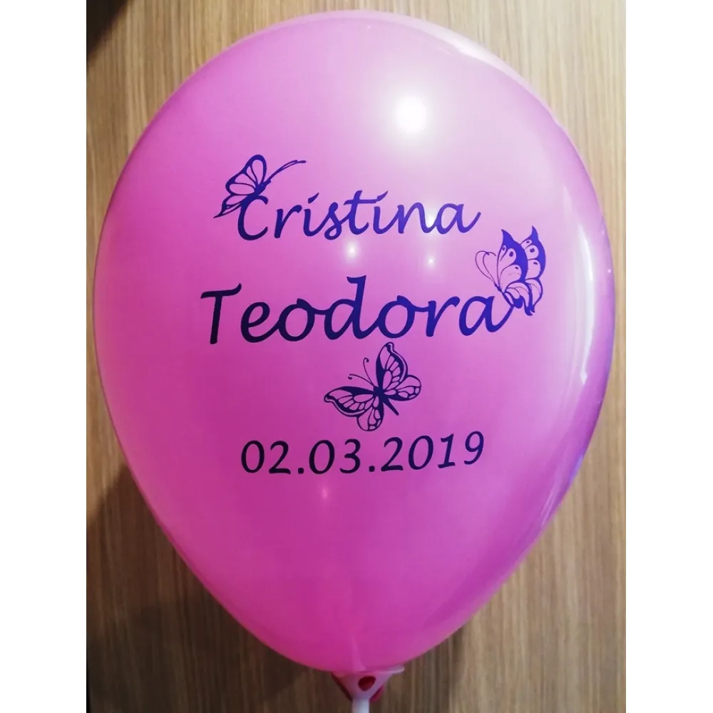 Baloane personalizate botez -BM48