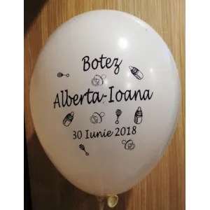 Baloane personalizate botez-BM34