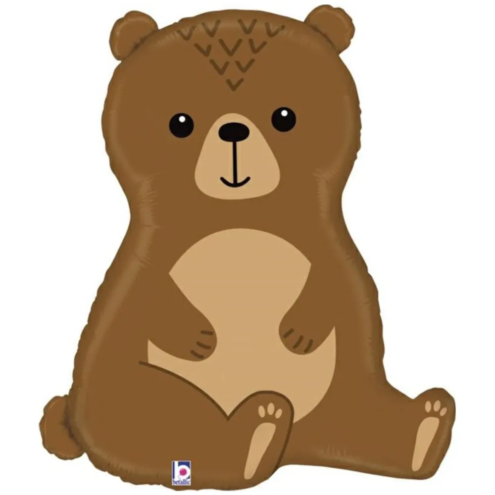 Balon Folie Figurina Urs Woodland 74cm Grabo