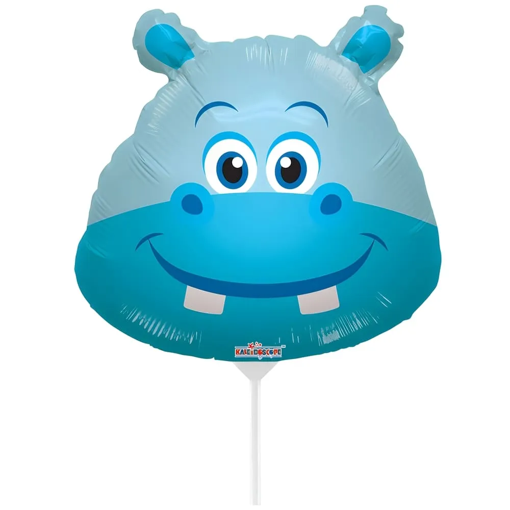 Balon Folie Mini-Figurina Cap Hipopotam (AER) 35cm 19759-14