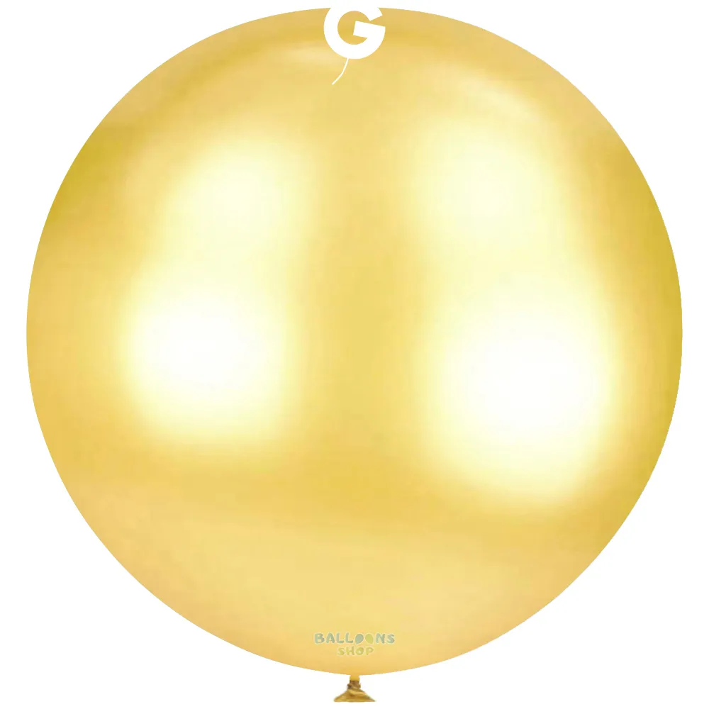 Balon Latex Mini Jumbo 48cm Metalizat Auriu G150.39