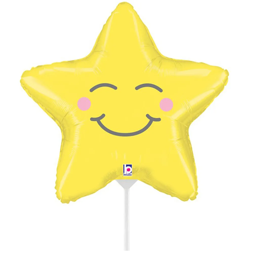 Balon Folie Mini Steluta Zambitoare 30 cm (AER) GRABO