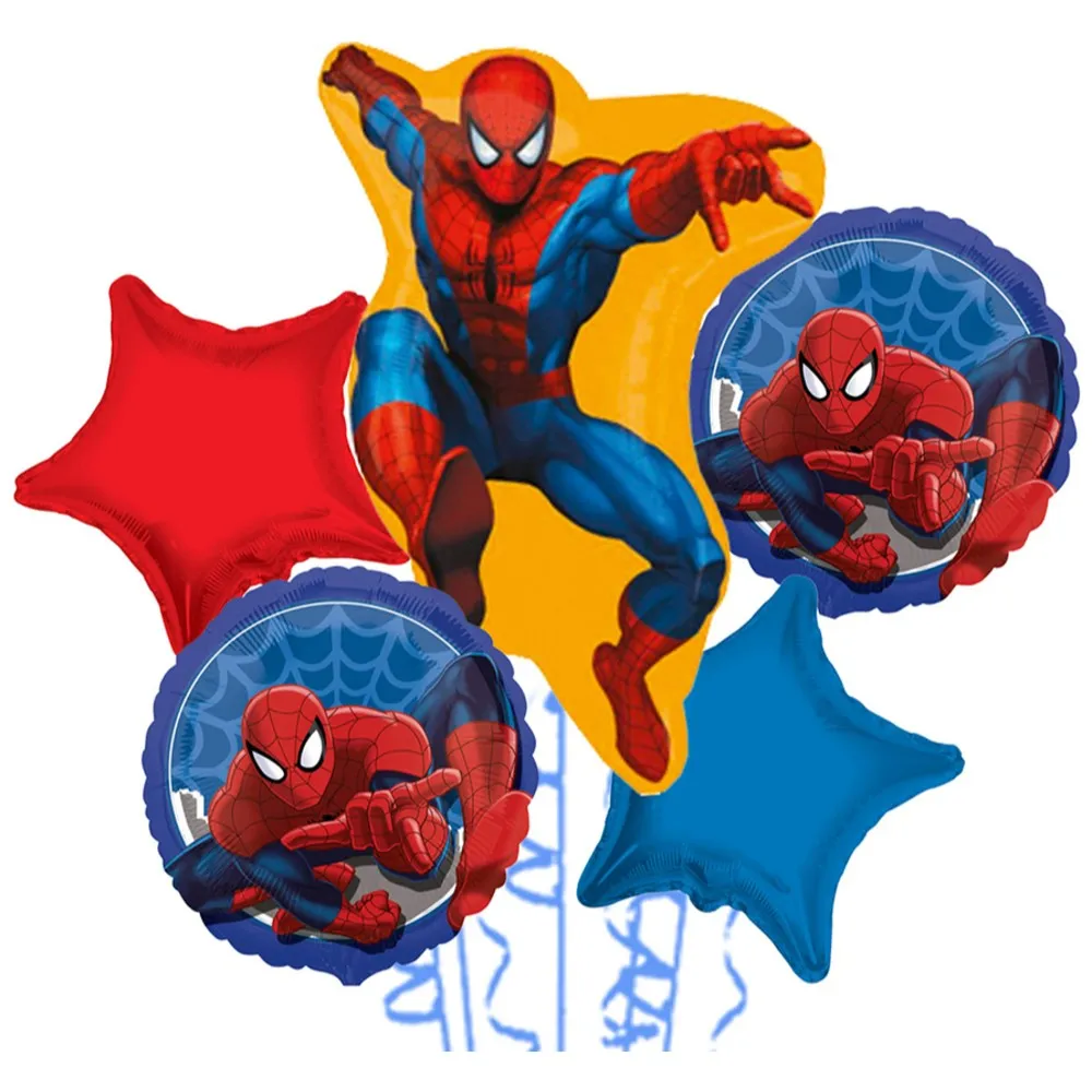 Buchet 5 Baloane Spiderman 2020222