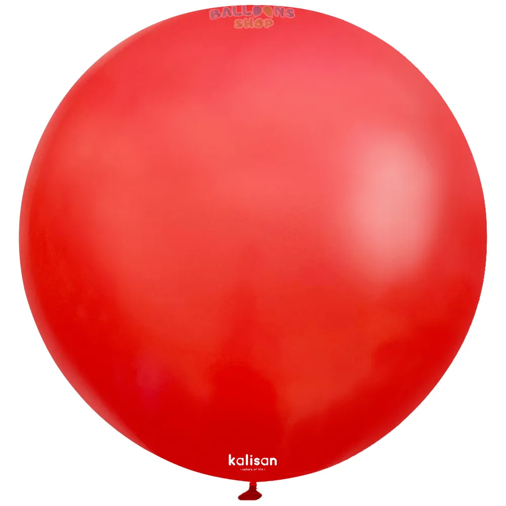 Balon Jumbo Latex 90cm Rosu Standard 2313