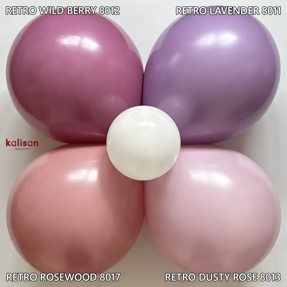 Balon Jumbo Latex 60cm Wild Berry Retro 8012