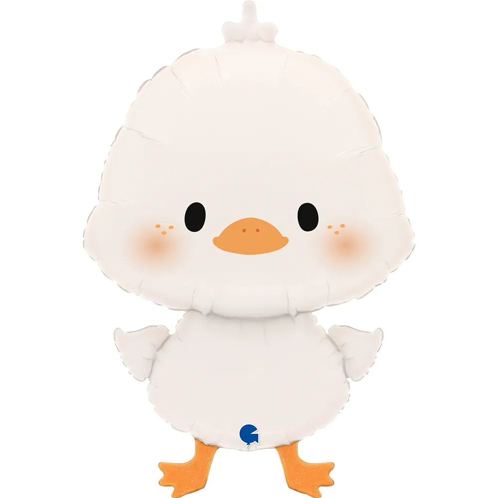Balon Folie Figurina Ratusca Alba 64cm