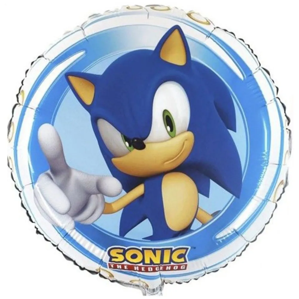 Balon Folie Sonic 46cm Grabo
