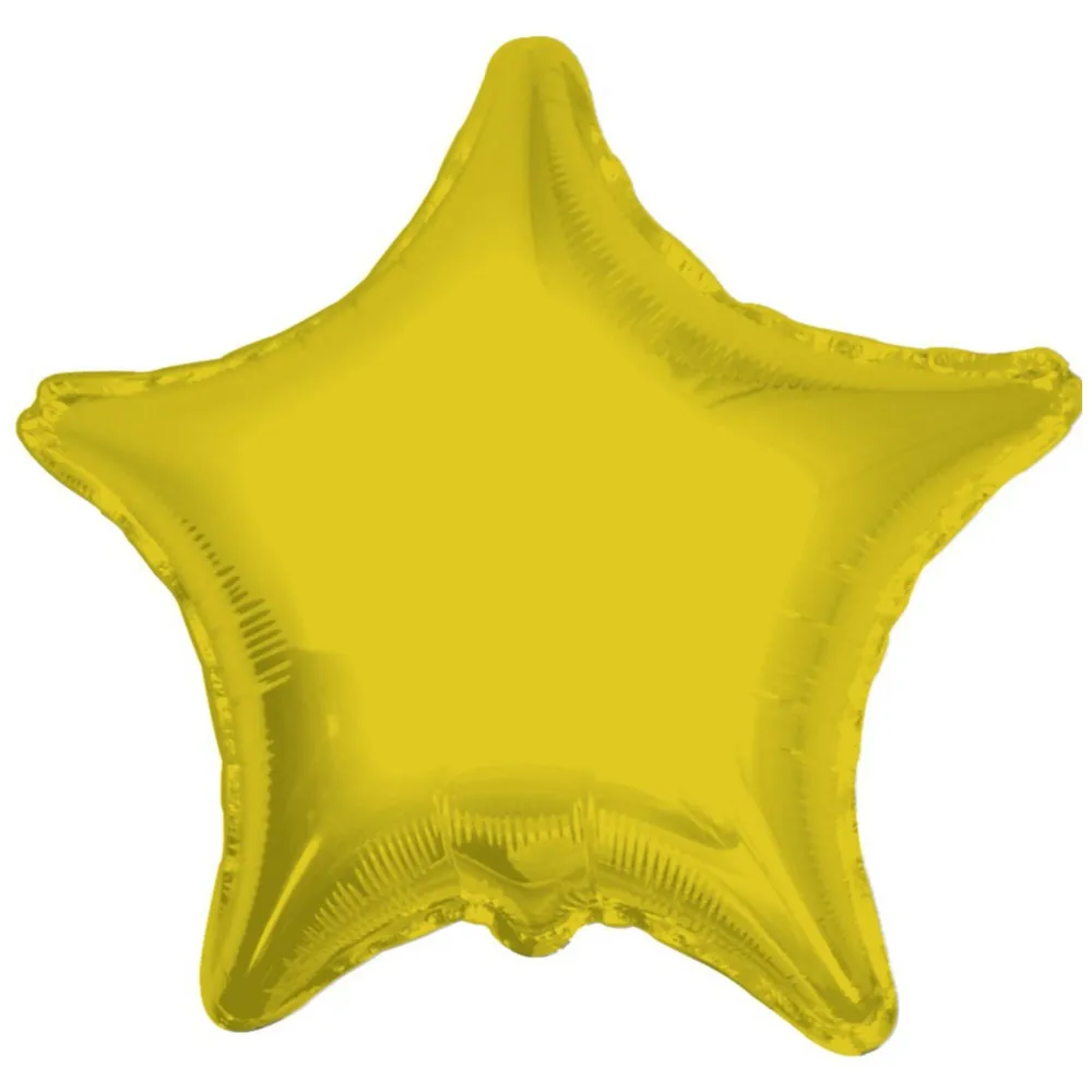 Balon folie 45 cm stea aurie 17573