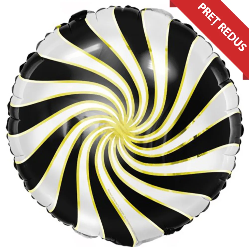 Balon Folie Acadea Neagra 35cm PDC1023