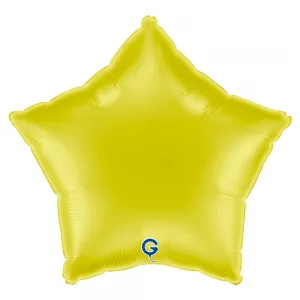 Balon Folie Stea Galbena 46cm