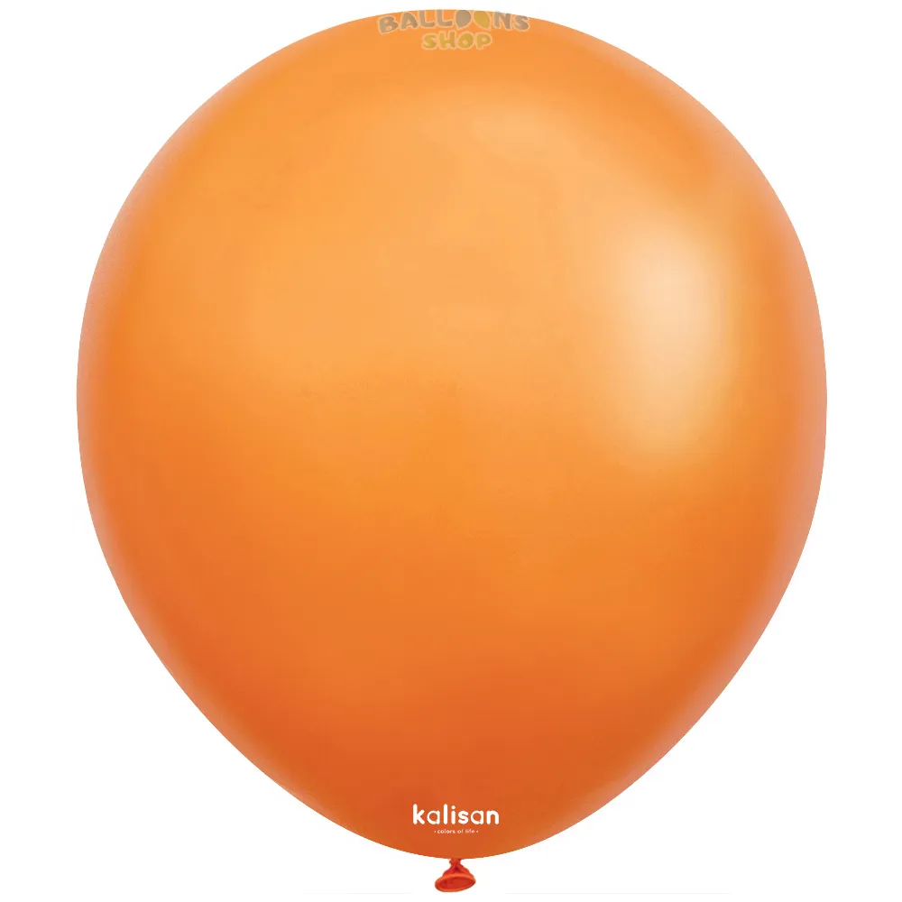Baloane latex 30cm Portocaliu Standard 2320