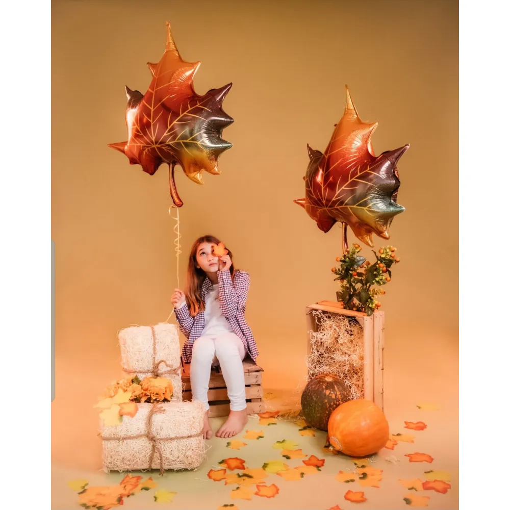Balon Folie Figurina Frunza Toamna 89 cm Grabo