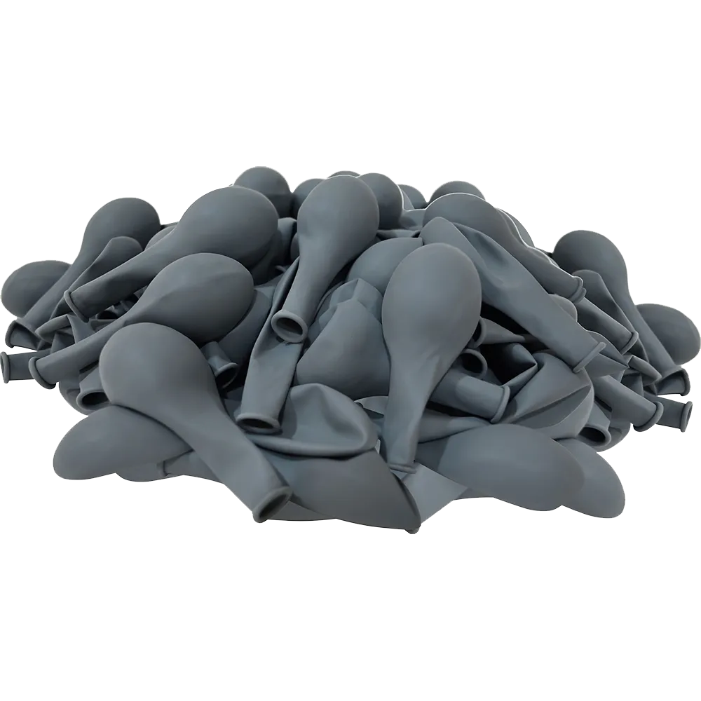 Baloane latex 30cm Standard Gri -32