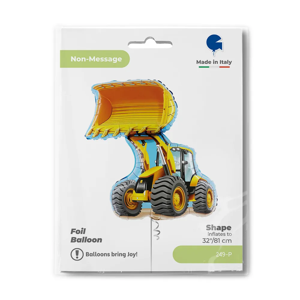 Balon Folie Figurina Buldozer 81cm
