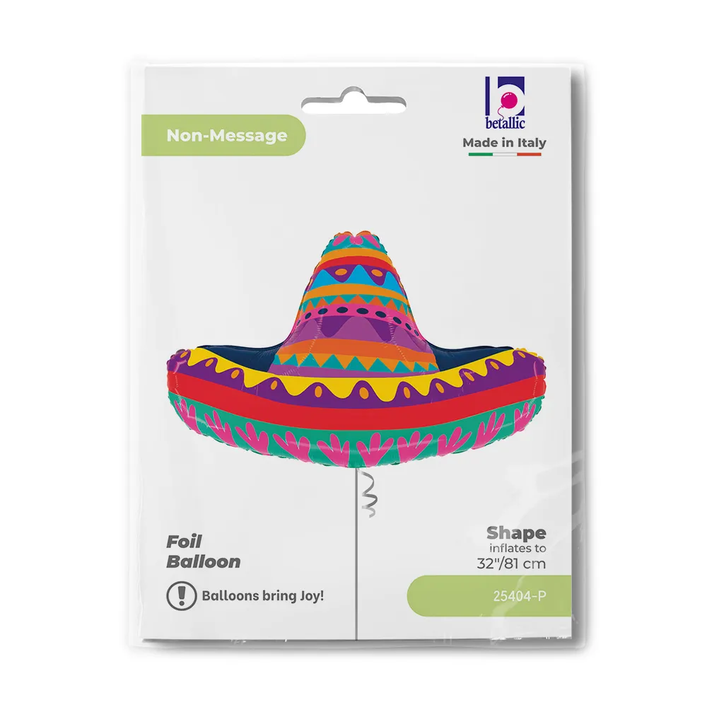 Balon Folie Figurina Sombrero 81cm