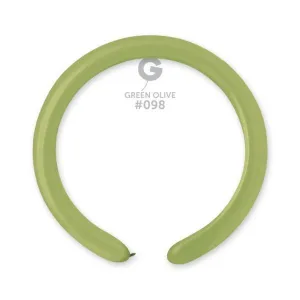 Baloane Latex Modelaj 5/152cm Natural Green Olive D4.Q260.98