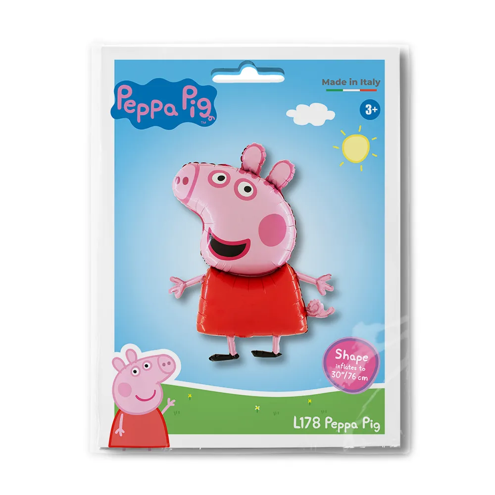 Balon Folie Figurina Peppa Pig 59 x 76cm Grabo
